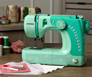 Sewing Machine Hello Kitty Edition Daughters Learning Gift for Sewing